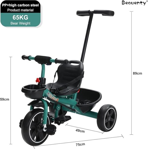 Tricycle for Kids, for 2-5Years Old Boy Girl