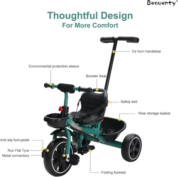 Tricycle for Kids, for 2-5Years Old Boy Girl