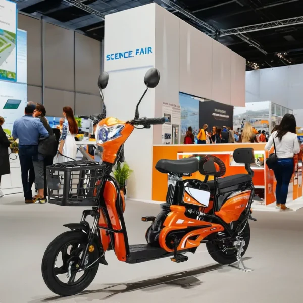 48v Electric Moped Bike with Pedals