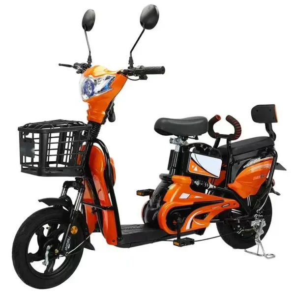 48v Electric Moped Bike with Pedals