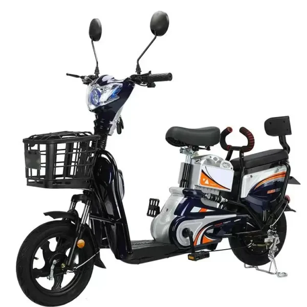 48v Electric Moped Bike with Pedals